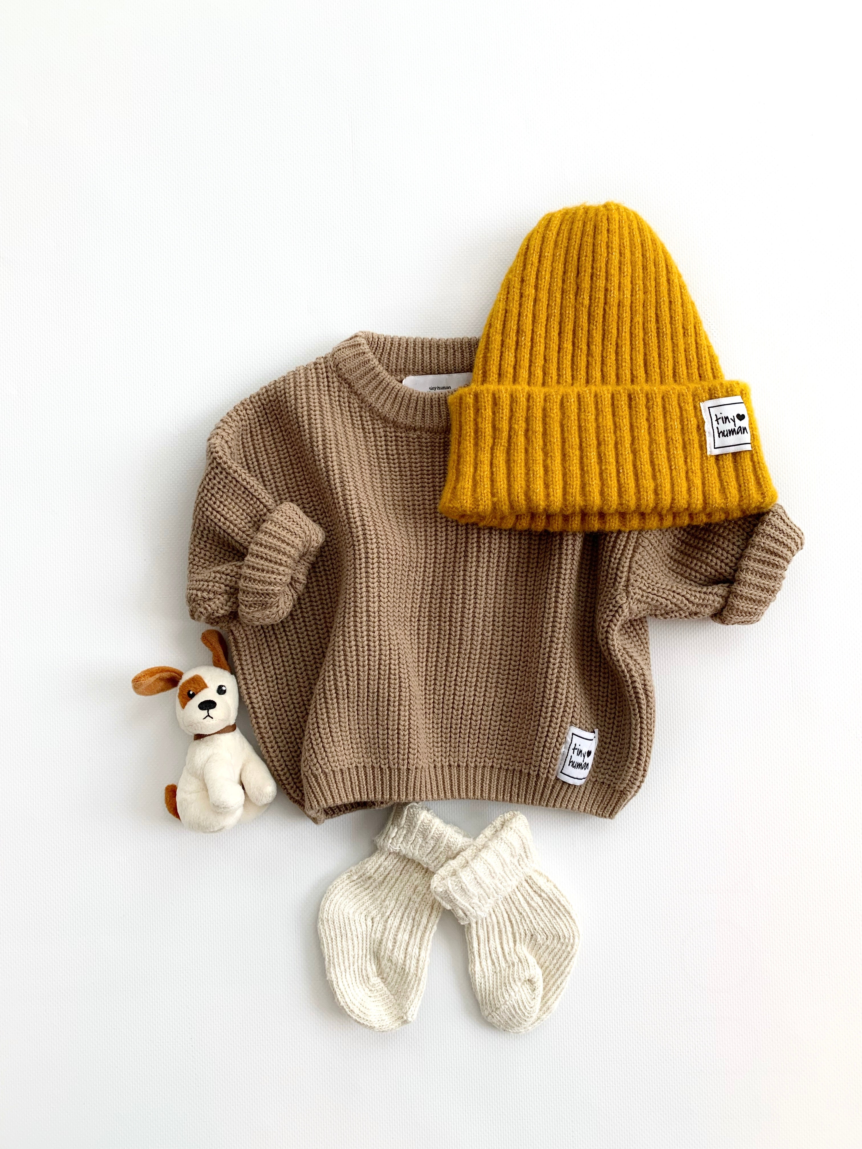 KNIT SWEATER | BROWN