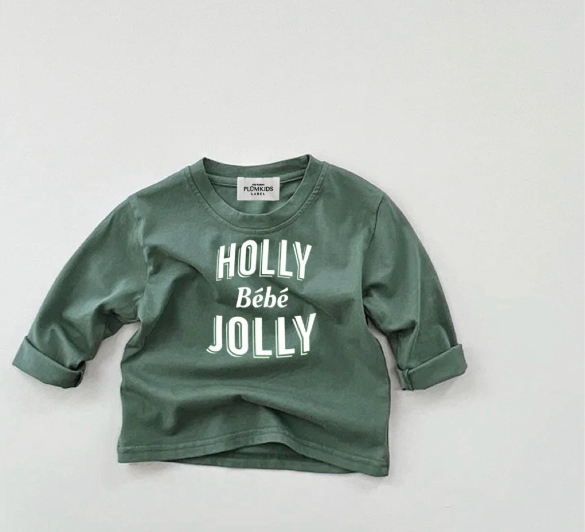 holly jolly bébé shirt