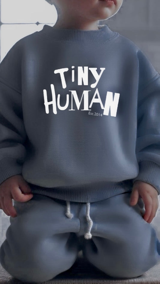 tiny human est.2014 | ice blue