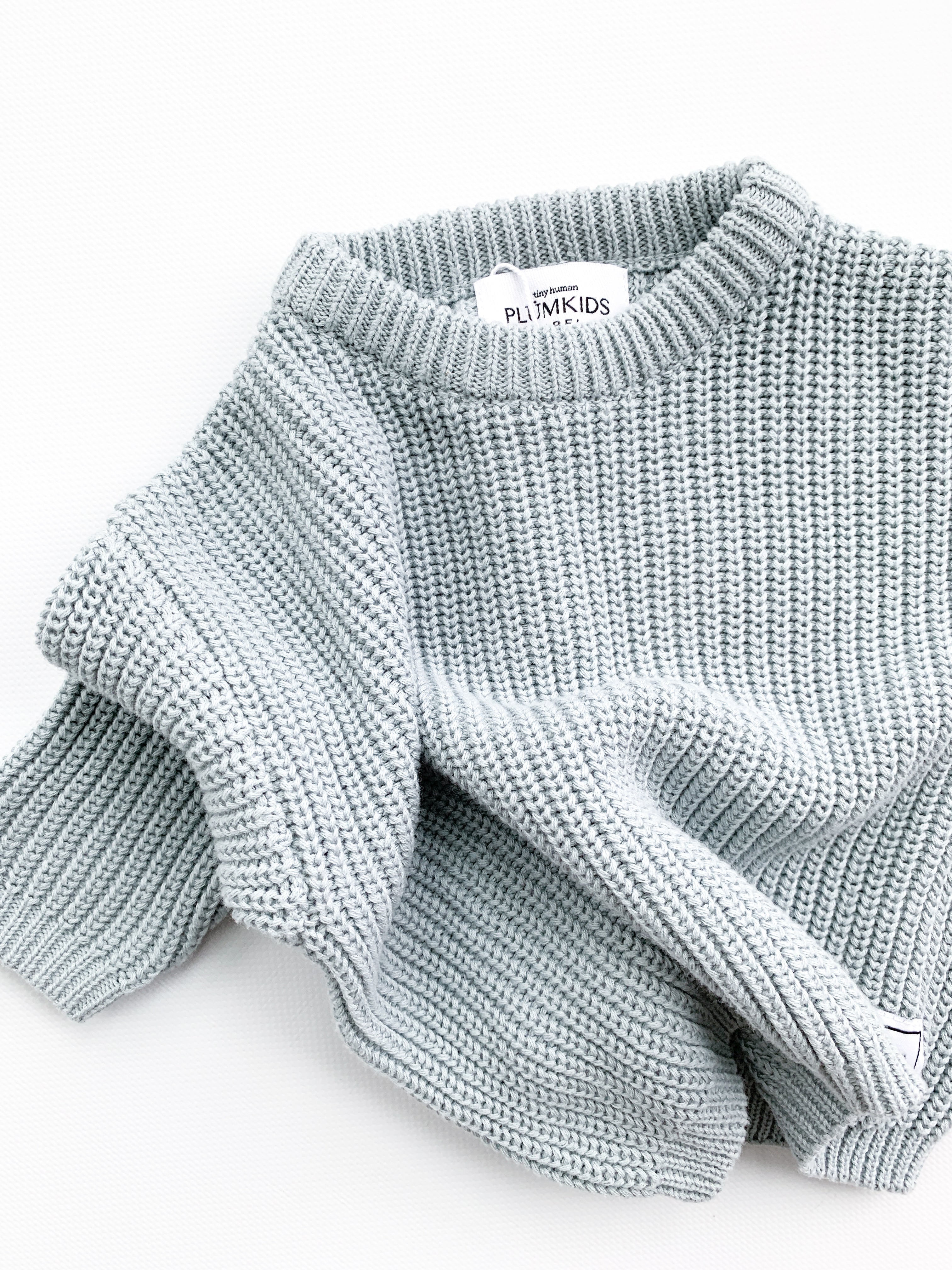 knit sweater | seafoam