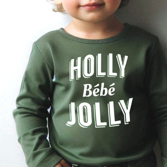 holly jolly bébé shirt