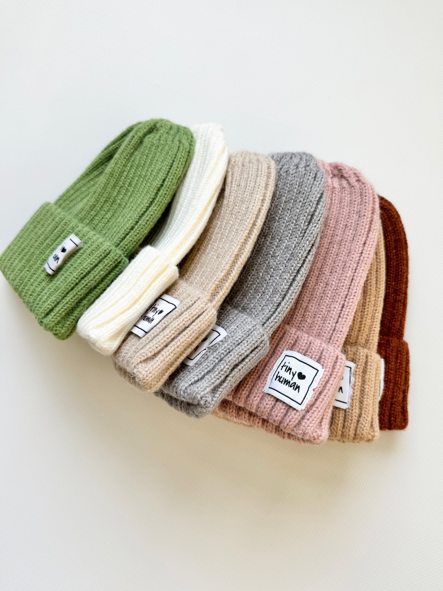 knit hats - small