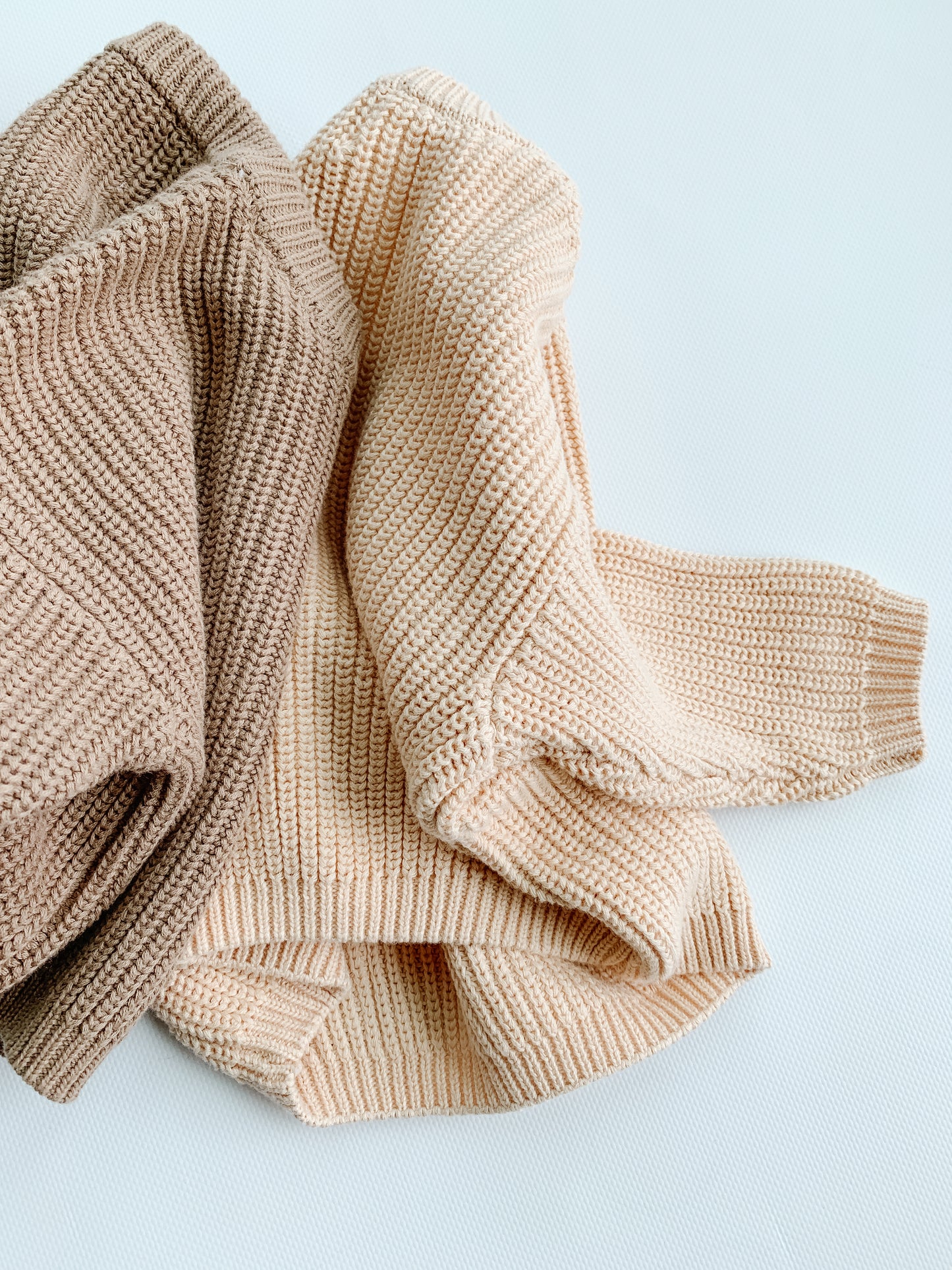 knit sweater | oatmeal