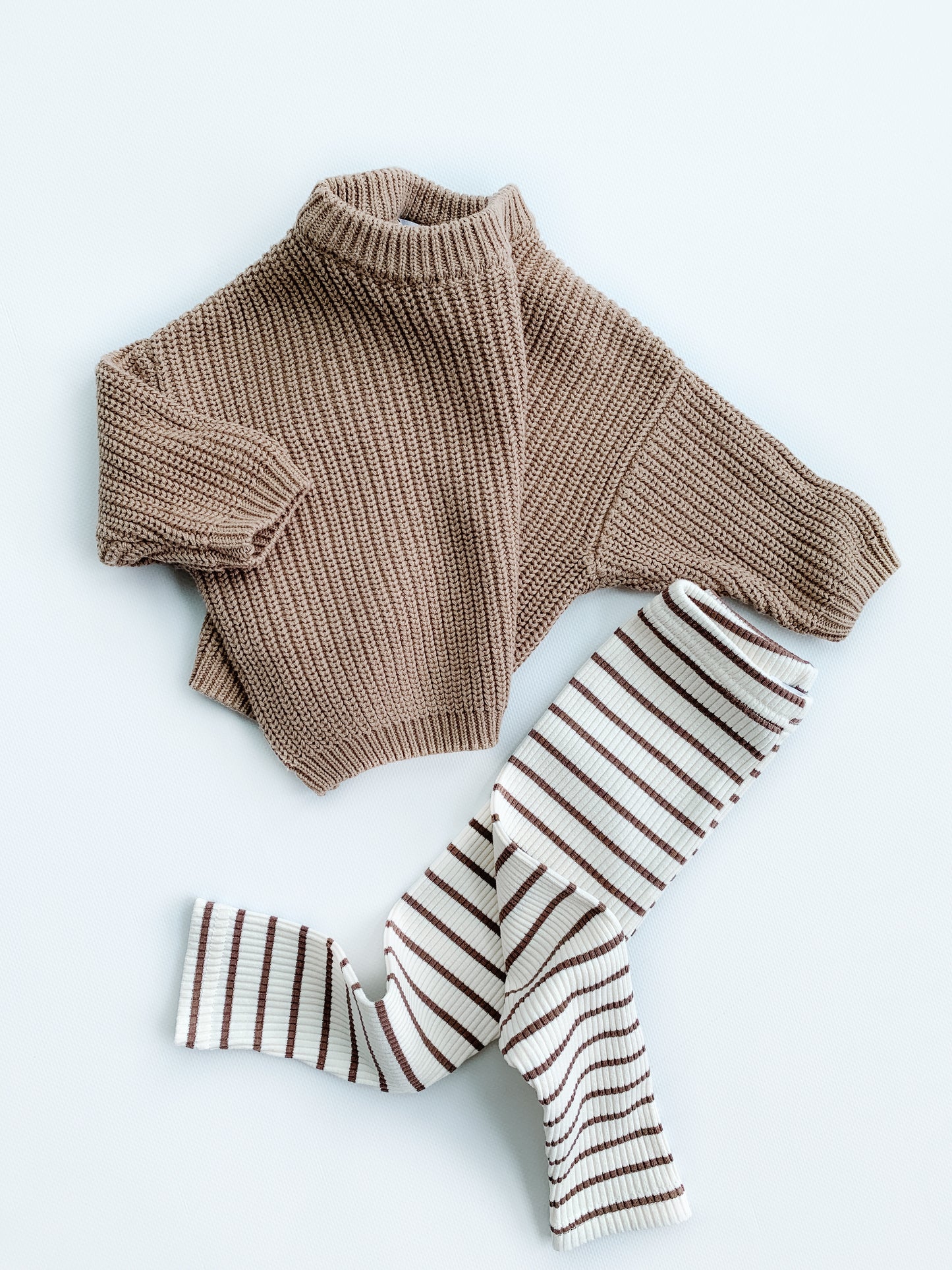 knit sweater | coffee