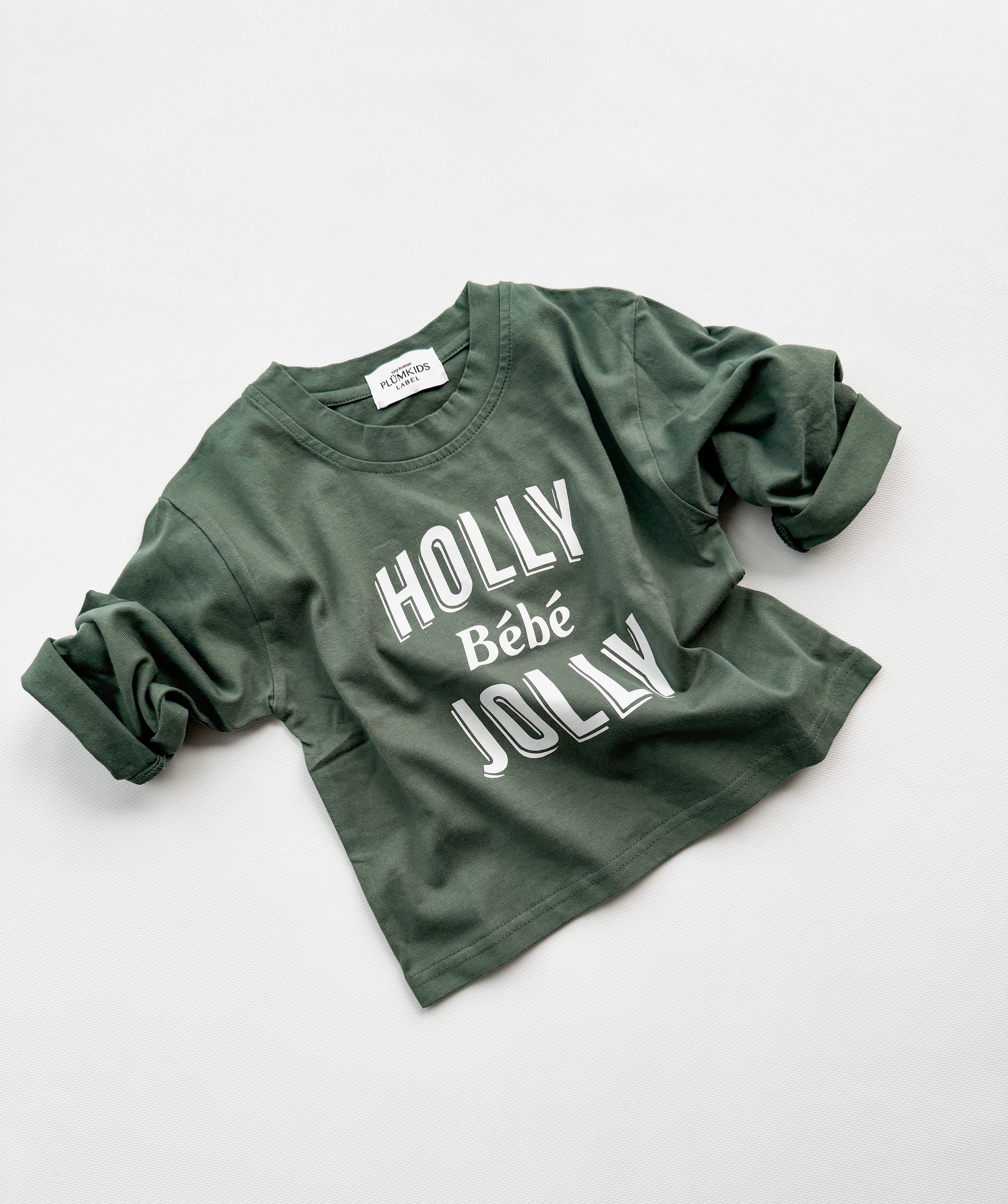 holly jolly bébé shirt