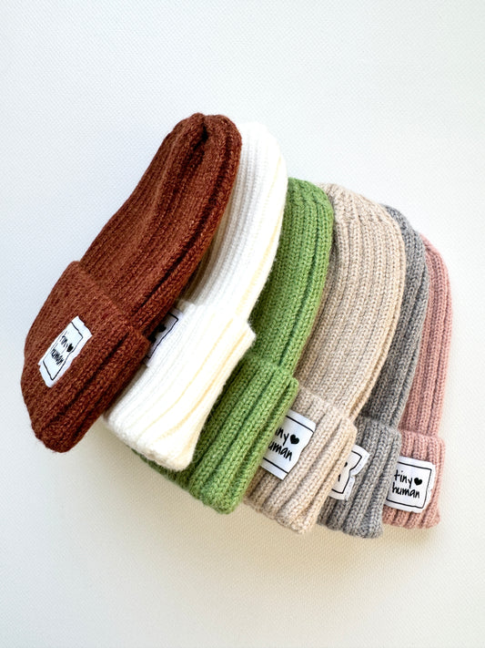 knit hats - small