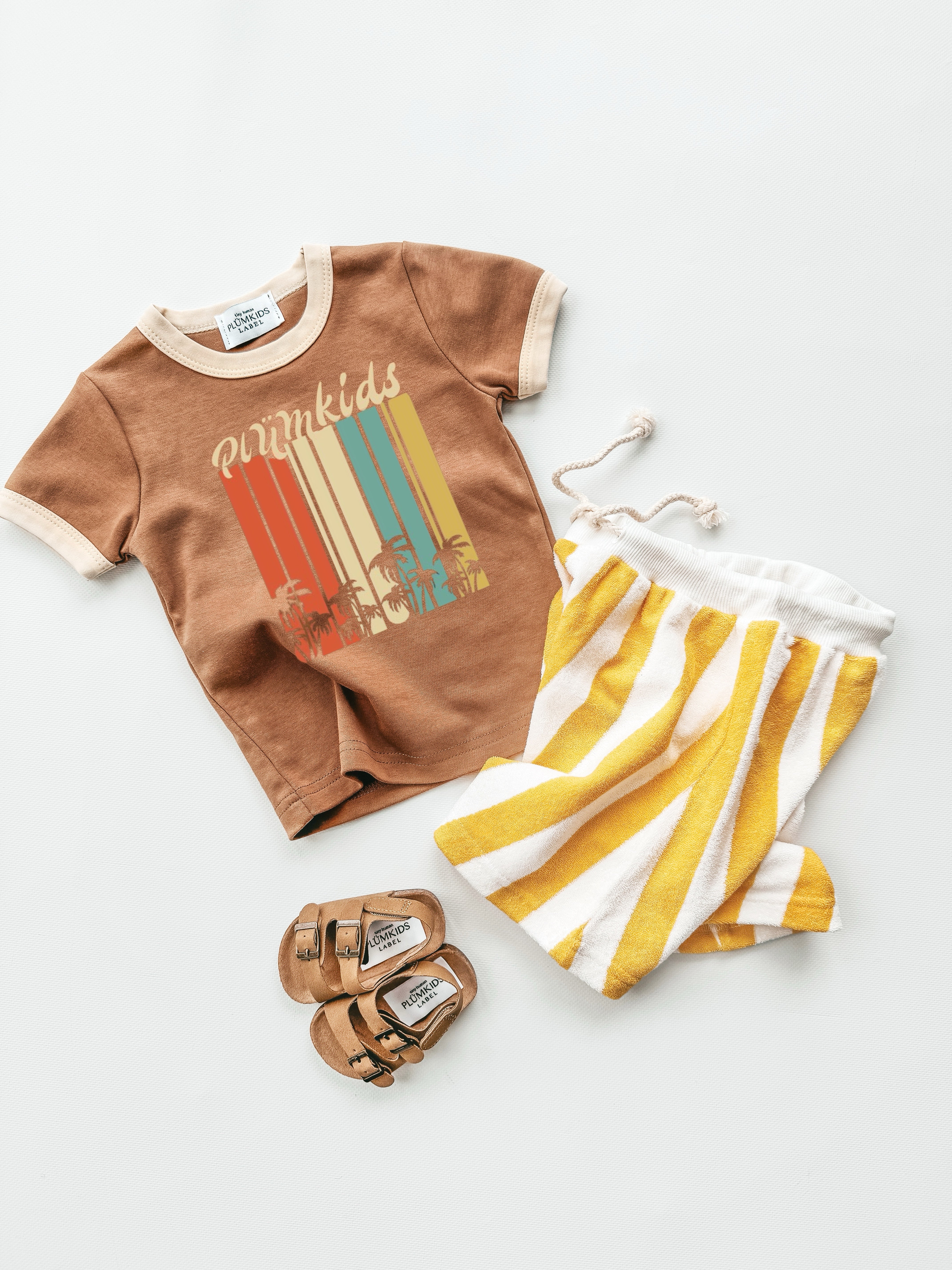 seaside shorts- yellow