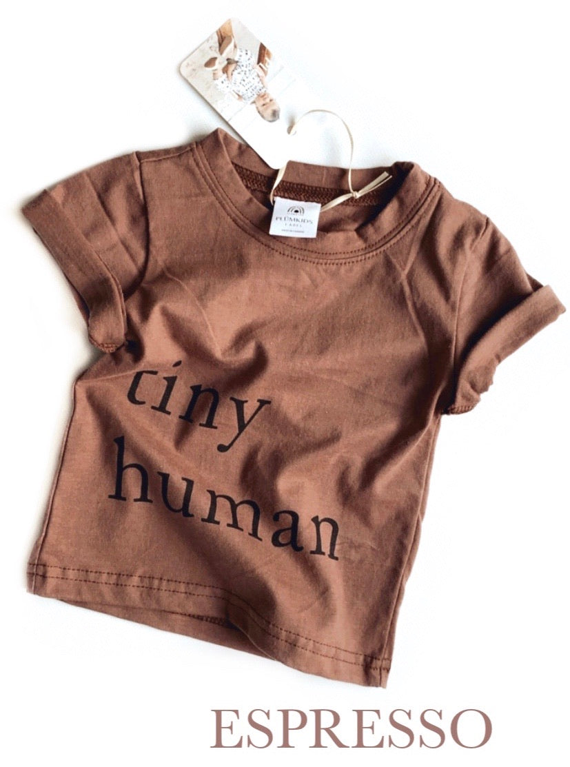 tiny human tee