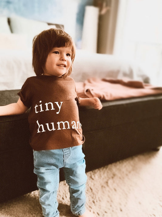 tiny human tee