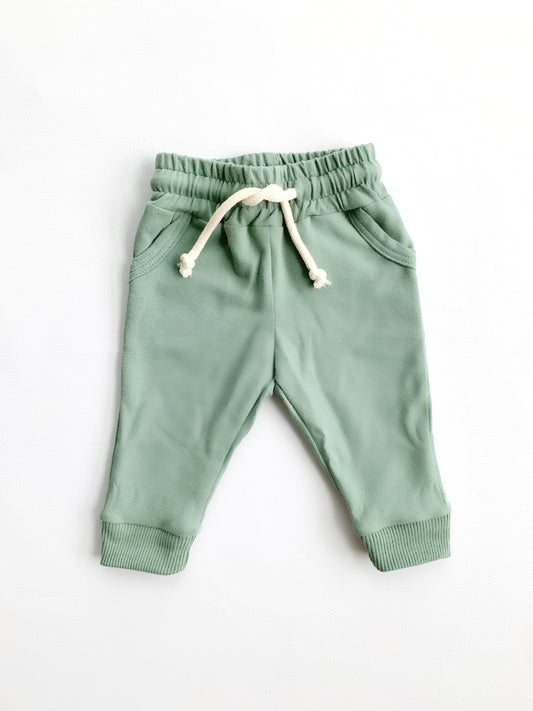 oh so cozy pants | mint