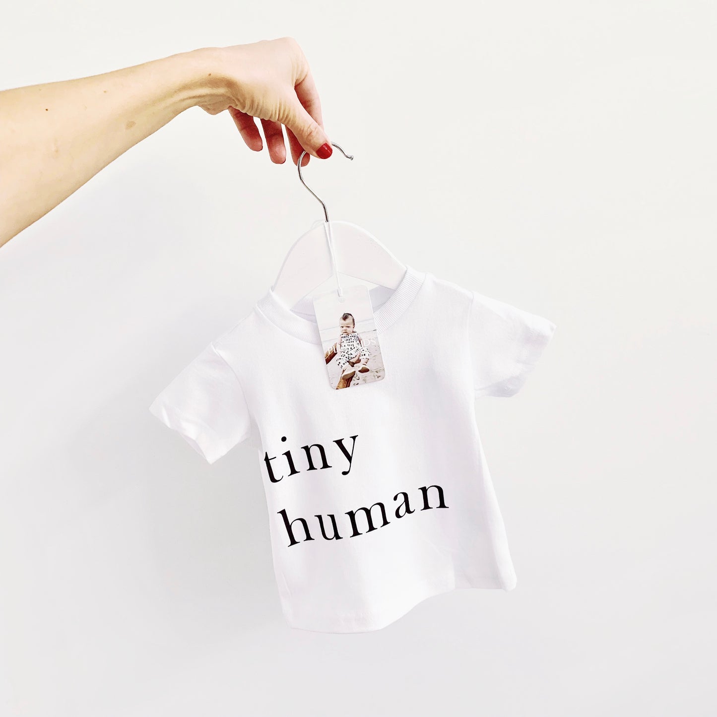 tiny human tee